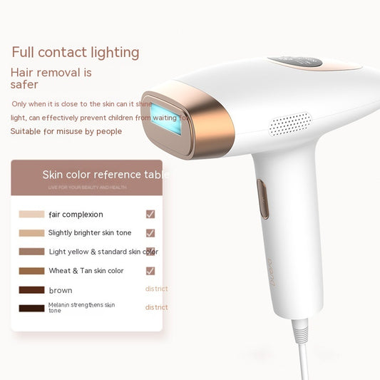 Household Photon Laser Hair Removal Device Painless Unisex Arm Armpit Hair Removal