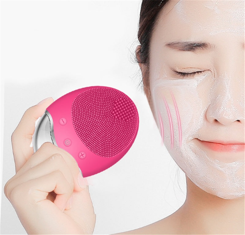 Silicone Electric Facial Cleansing Device