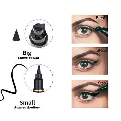 Double Headed Triangular Wing Eyeliner