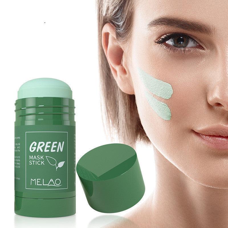 Cross-border Green Tea Solid Clay Mask